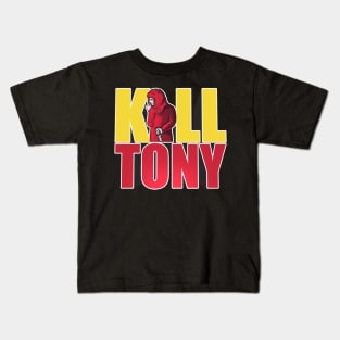 Kill Tony Red Hoodie -  Kill Tony Gifts & Merchandise for Sale Kids T-Shirt